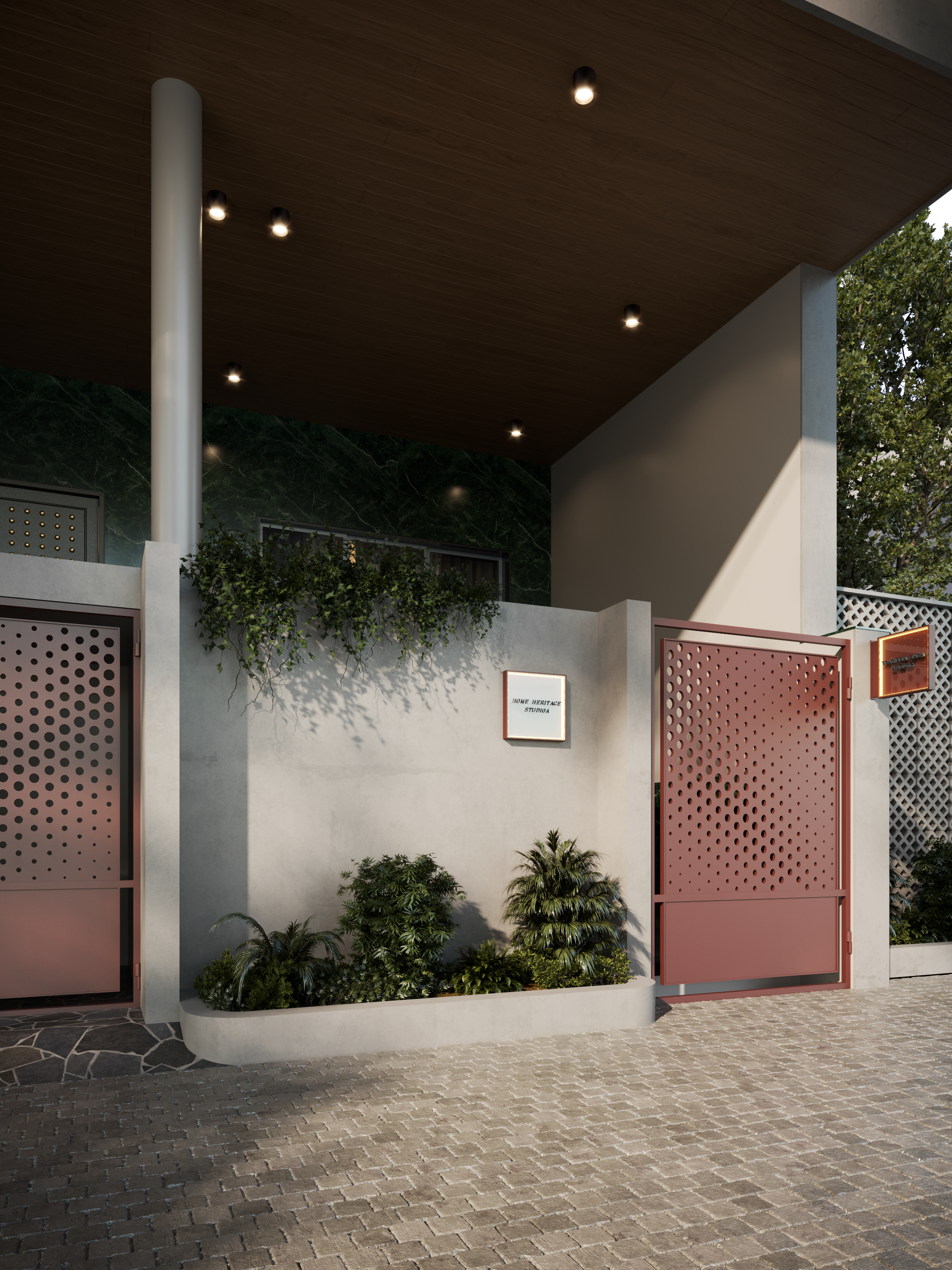 Commercial Exterior C render