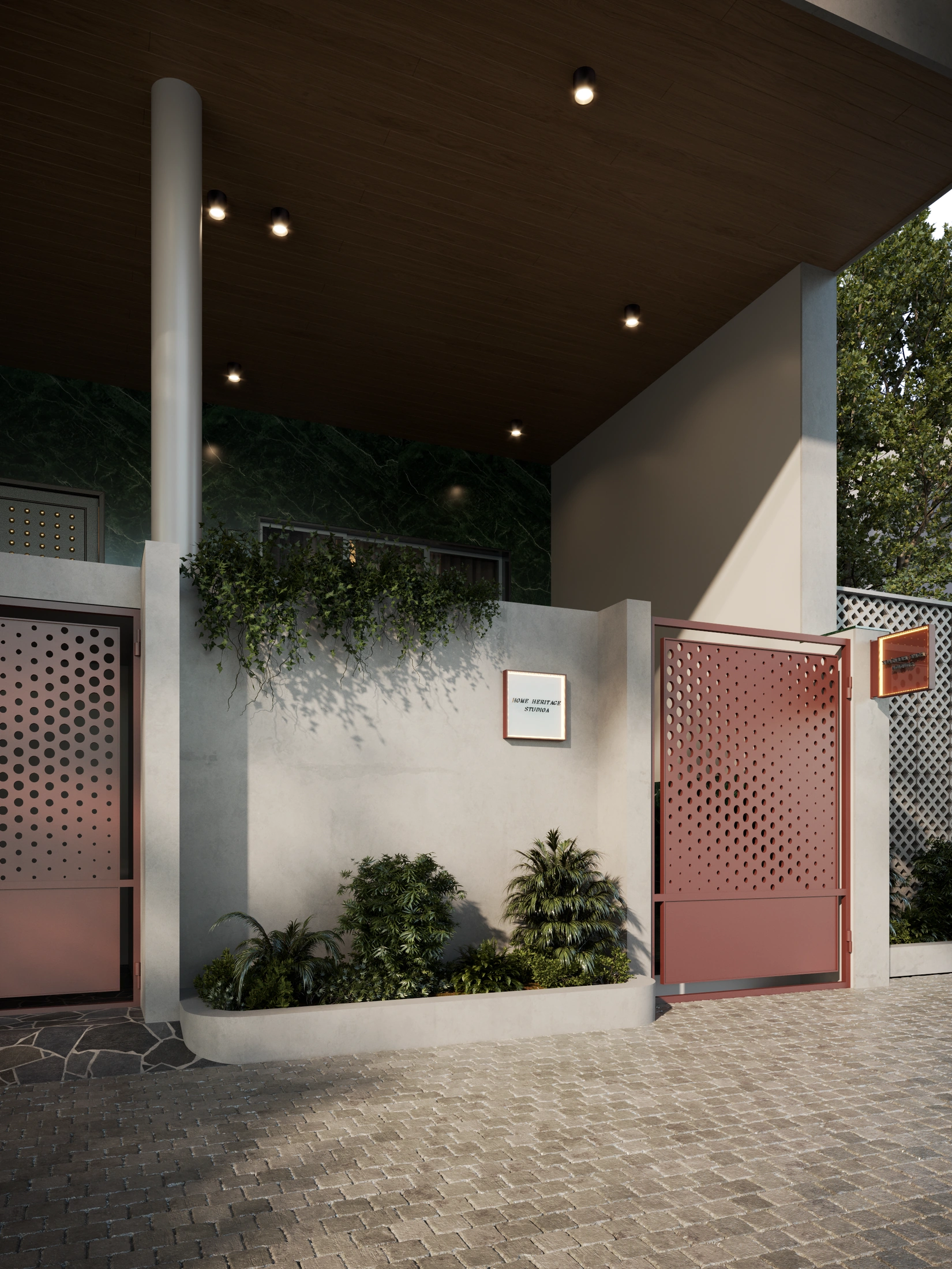 Commercial Exterior C render